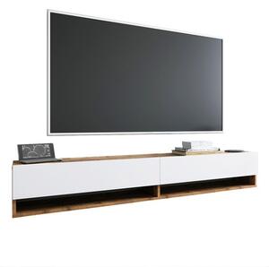 ТВ шкаф Handra Бял 180x31.5x29.5 см
