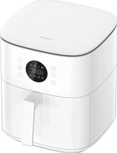 Фритюрник с горещ въздух Xiaomi Smart Air Fryer, 6.5 л. вместимост, планиране до 24 часа, без обръщане на храната, гласови команди, режим обезмасляване, прозрачно прозорче, 1800W