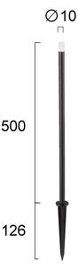 LED външно осветително тяло BAR LED/1W/24V IP65 черно
