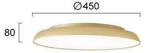 LED таванно осветително тяло ART LED/40W/230V златисто