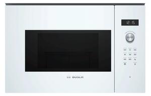 Микровълнова фурна за вграждане Bosch BFL524MW0, 20 л, 800 W, 7 програми, Запаметяване, Размразяване, Бял