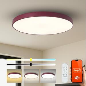 Brilagi-LED димируемо осветително тяло POOL SMART LED/128W/230V 100 cm Wi-Fi Tuya+дистанционно управление бордо