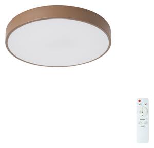 Brilagi - LED димируемо таванно осветително тяло POOL LED/36W/230V 3000-6000K 30 cm кафяво + ДУ