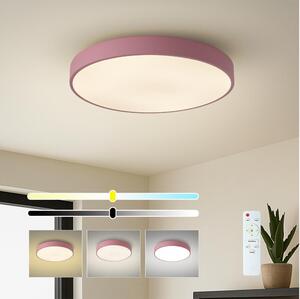 Brilagi - LED димируемо таванно осветително тяло POOL LED/60W/230V 3000-6000K 50 cm розово+ДУ