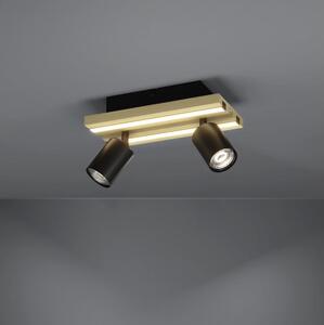 Eglo 390522 -LED точково осветително тяло GESTEIRA 2xLED/2,2W/230V+2x1,2W+2x2W бежово/черно