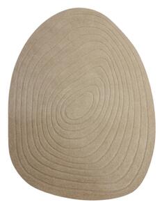 Бежов вълнен килим 160x230 cm Puddle Wool – Flair Rugs