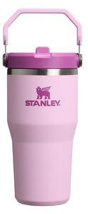 Розов термос от неръждаема стомана 600 ml IceFlow™ Flip Straw 2.0 Cherry Blossom – Stanley