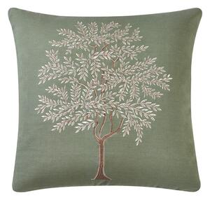 Памучна декоративна възглавница 45x45 cm Woodland Trees Embroidered – Catherine Lansfield