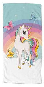 Детска кадифена плажна кърпа 75x150 cm Dash – Good Morning