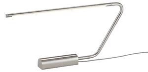 LED настолна лампа в сребрист цвят (височина 33 cm) Olea – Trio Select