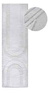 Кремава пътека 80x240 cm Bartoux Cream White – Elle Decoration