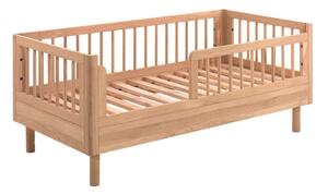 Детско креватче от масивен дъб в естествен цвят 70x140 cm Forrest – Vipack
