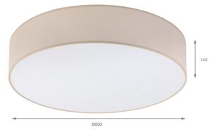 Brilagi - LED таванно осветително тяло SIRIJA 4xE27/60W/230V Ø 60 см бежово