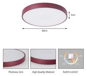 Brilagi-LED Таванно осветително тяло POOL LED/48W/230V 3000/4000/6000K 40 см бордо