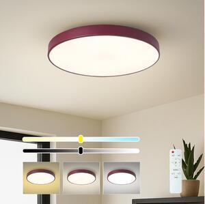 Brilagi-LED димируем таванен LED плафон POOL LED/60W/230V 3000-6000K 50 см бордо+ДУ