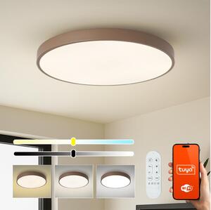 Brilagi-LED димируемо осветително тяло POOL SMART LED/100W/230V 80 cm Wi-Fi (Tuya) + дистанционно управление, кафяво