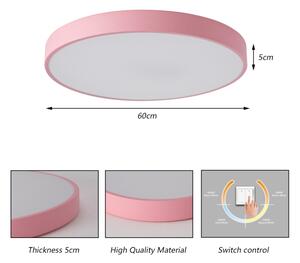 Brilagi - LED таванно осветително тяло POOL LED/60W/230V 3000/4000/6000K 60 cm розово