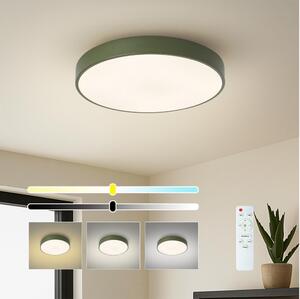 Brilagi - LED плафон с възможност за димиране POOL LED/48W/230V 3000-6000K 40 см зелен + дистанционно управление