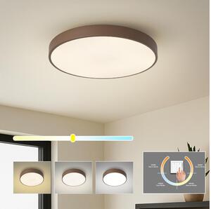 Brilagi - LED таванно осветително тяло POOL LED/48W/230V 3000/4000/6000K 40 см кафяво