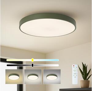 Brilagi - LED димируемо таванно осветително тяло POOL LED/60W/230V 3000-6000K 60 cm зелено+дистанционно управление