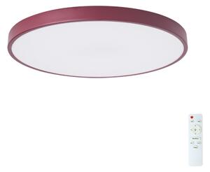 Brilagi-LED Димируем таванен плафон POOL LED/60W/230V 3000-6000K 60 cm бордо + дистанционно управление