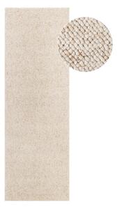 Кремава пътека подходяща за пране 80x240 cm Rocco Cream – Elle Decoration