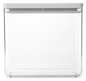 Кутия за съхранение Brabantia Tasty+ Stackable 1008876, 3.5 л, Силиконово уплътнение, Без BPA, Светлосив