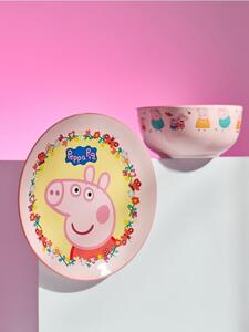 Sinsay - Керамична чиния с принт Peppa Pig - многоцветен
