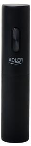 Електрически тирбушон Adler AD 4509, 20-24 мм, Нож за фолио, Черен