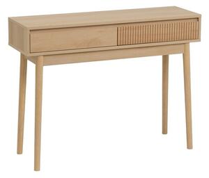 Конзолна маса в естествен цвят 30x100 cm Iona – Casa Selección