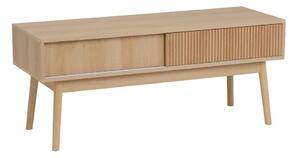 Маса за телевизор в естествен цвят 115x48x40 cm Naroa – Casa Selección