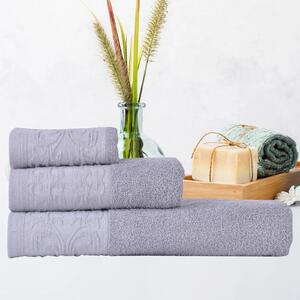 ХАВЛИЕНА КЪРПА РОМАНТИКА 500ГР/М2, 30/50 - СИВ