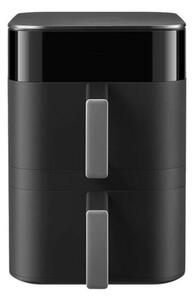 Фритюрник с горещ въздух Xiaomi Dual Zone Air Fryer, 12 л. вместимост, 14 програми за готвене, двойна кошница, 360° въздушен поток, незалепващо покритие, 2800W