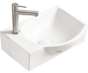 Mexen Mista настолна мивка дясна 40 x 28 см, бяла - 22174000R