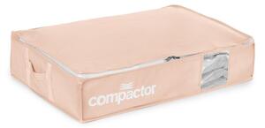 Вакуумна пластмасова кутия за съхранение под леглото 65x45x15,5 cm Pink Edition – Compactor