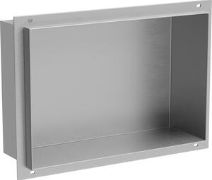 Mexen X-Wall-NR нишова рафт без фланец 30 x 20 см, инокс - 1911302010