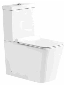 Mexen Cube компактен WC с безшумно падаща седалка, бял - 31014000