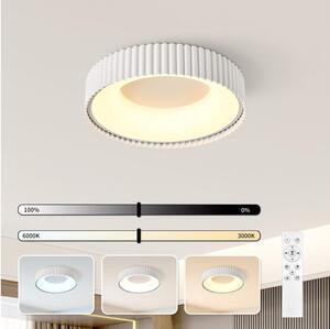 Brilagi - димируем LED плафон FALCON MODERN LED/30W/230V 40 см бял + дистанционно управление