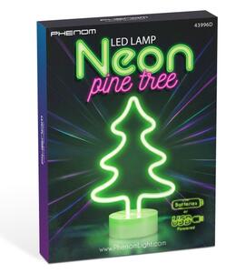 LED неонова настолна декорация LED/2W/3xAA USB дърво