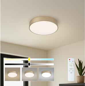 Brilagi - димируема LED таванна лампа POOL LED/36W/230V Ø 30 см златна + дистанционно управление