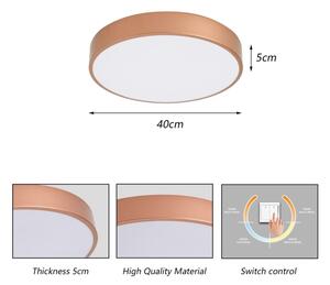 Brilagi - LED таванно осветително тяло POOL LED/48W/230V 3000/4000/6000K Ø 40 см бронзово