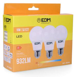 LED крушка EDM E27 10 W F 810 Lm (3200 K)