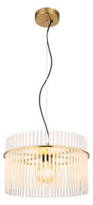 Globo 15698HM - Пендел GORLEY 1xE27/60W/230V Ø 40 см златист