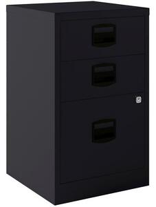 File cabinet Bisley Метал Стомана Антрацит A4 3 чекмеджета (67 x 41 x 40 cm)