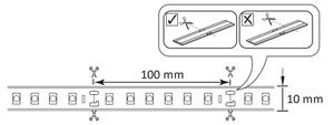 LED RGBW Димируема екстериорна лента 5 м LED/24W/12V IP65