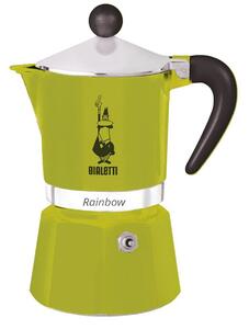 Италианска Кафеварка Bialetti Rainbow Зелен Метал Алуминий Термопластичен 270 ml