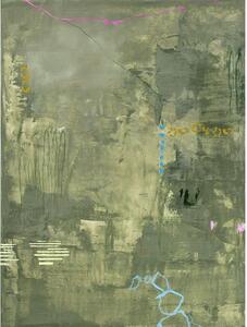 Ръчно рисувана върху платно картина 88x118 cm Green Petite – Malerifabrikken