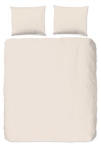 Бежово двойно /удължено спално бельо от памук Renforcé 200x220 cm Uni – Good Morning