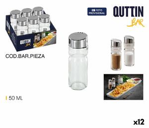 Поставка за Подправки Quttin Bar 50 ml (6 Части) (12 броя)