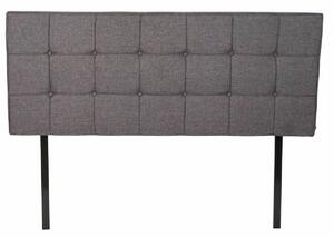 Табла за легло DKD Home Decor Сив каучук 160 x 7 x 65 cm